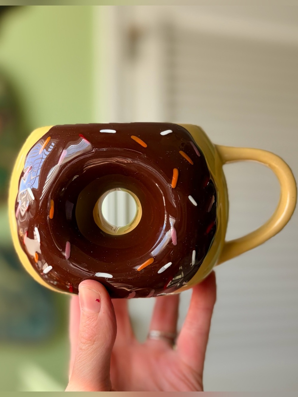 Chocolate Glazed Donut Kitchen Mug